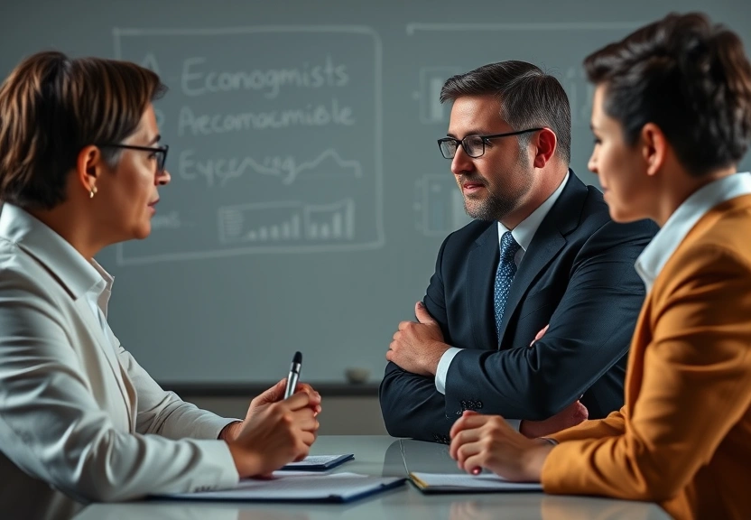 Representação visual de Economistas em Conflito: Por Que a Disciplina é Tão Dividida?