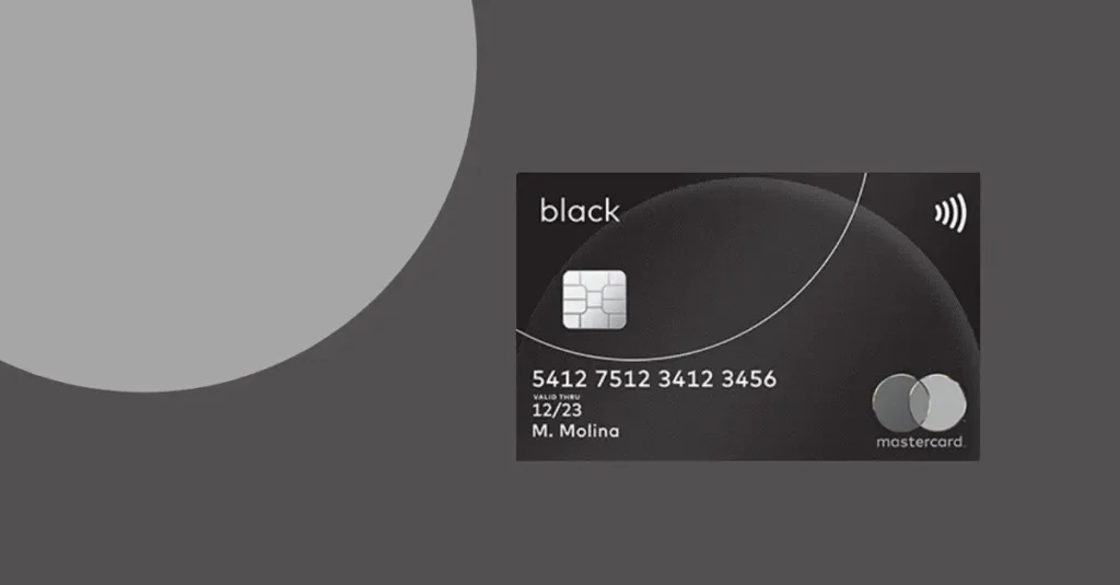 Cartão de Crédito Black Disponibilizado