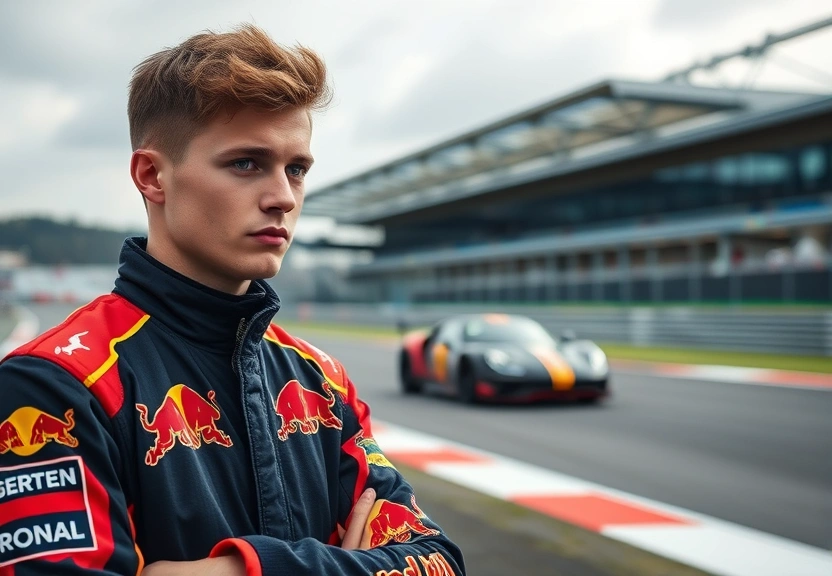 Representação visual de Max Verstappen Gears Up for Thrilling GT Racing Debut at Nürburgring