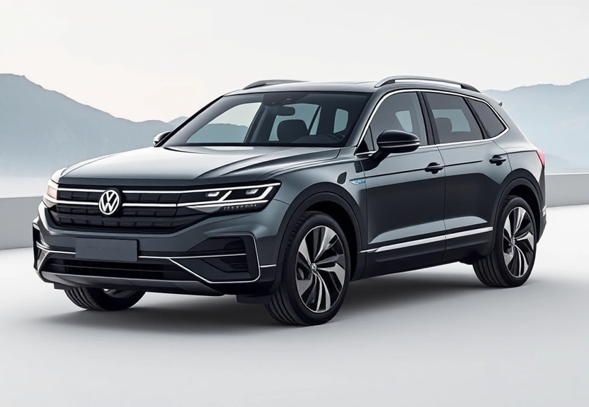 Representação visual de VW Touareg Makes a Stunning Comeback as an All-Electric SUV in 2029