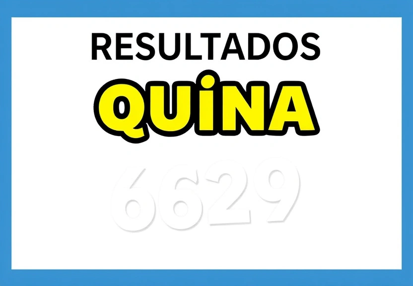Representação visual de Resultados Quina 6829: Descubre los números ganadores y cómo reclamar tu premio hoy