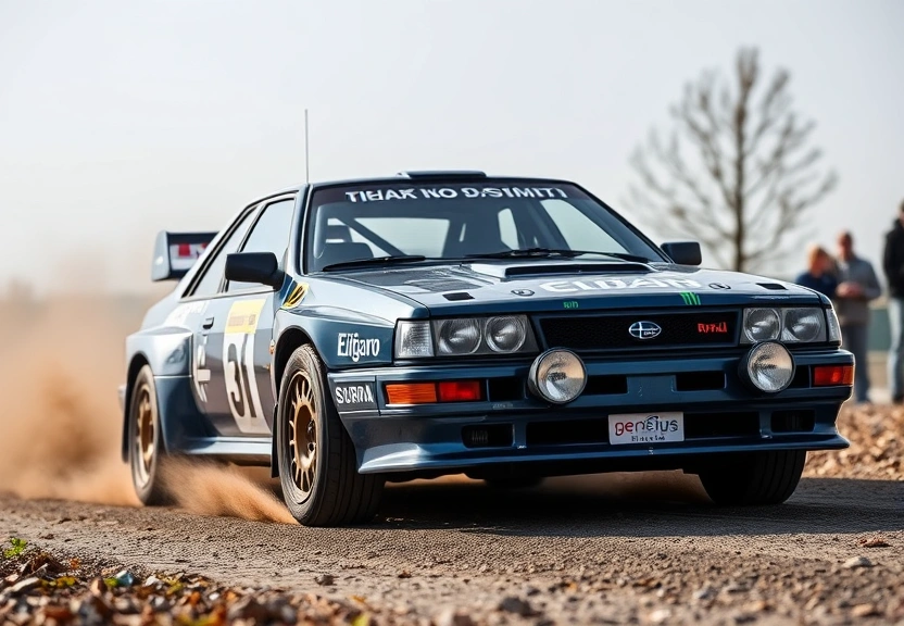 Representação visual de Celebrating 30 Years of Subaru Impreza 555: The End of Lancia and Toyota's Reign in WRC