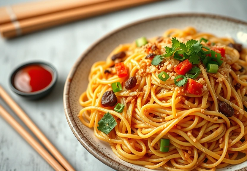 Representação visual de Descubra o Yakisoba Caseiro: A Tradição Oriental que Encanta as Mesas Brasileiras