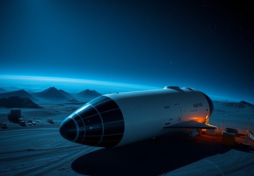 Representação visual de Participe do Desafio e Concorra a uma Viagem Espacial com a Blue Origin!