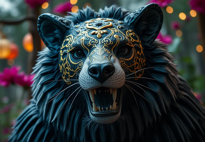 Representação visual de Conheça La Ursa, a fantasia de carnaval que aparece em O Agente Secreto.