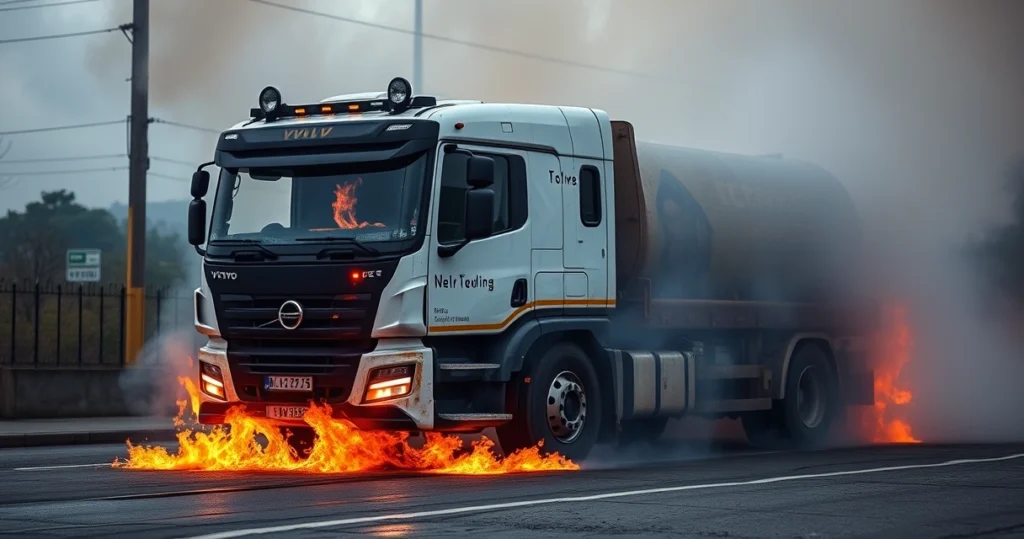 Carro elétrico pega fogo dentro de concessionária da Volvo no Nordeste