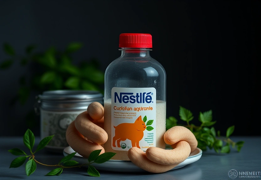 Representação visual de Reino Unido investiga intoxicações que podem estar ligadas a fórmula da Nestlé